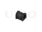 Front stabilizer bushing thumb