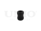 Rear shock absorber bushing thumb