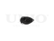 Rear shock absorber mount thumb