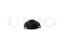 Rear shock absorber mount thumb