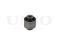 Outer rear transverse link silent block thumb