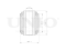 Inner rear lower control arm silent block thumb