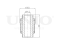 Inner rear lower control arm silent block thumb