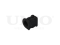 Rear stabilizer bushing thumb