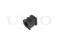 Front stabilizer bushing thumb