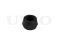 Rear shock absorber bushing thumb