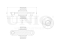 Rear longitudinal control arm silent block thumb
