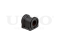 Front stabilizer bushing thumb