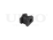 Front stabilizer bushing thumb