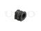 Front stabilizer bushing thumb