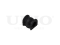 Rear stabilizer bushing thumb