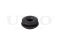 Rear shock absorber bushing thumb