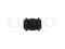 Rear transverse link bushing thumb
