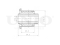 Inner front upper control arm silent block thumb