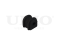 Rear stabilizer bushing thumb