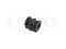 Front stabilizer bushing thumb