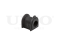 Front stabilizer bushing thumb