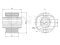 Rear longitudinal control arm silent block thumb