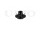 Rear shock absorber mount thumb