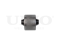 Rear longitudinal link silent block thumb