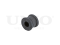 Front stabilizer bushing thumb