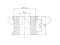 Front stabilizer bushing thumb