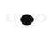 Front shock absorber mount thumb