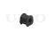 Front stabilizer bushing thumb