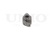 Rear shock absorber mount thumb