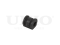 Front sway bar bushing thumb