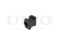 Front sway bar bushing thumb