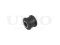Rear sway bar bushing thumb