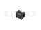 Front sway bar bushing thumb