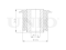Front lower control arm silent block thumb