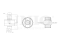 Rear trailing arm bushing thumb