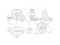 Left front automatic transmission mount thumb