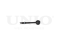 Inner left rear transverse link silent block thumb