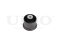 Rear axle beam bushing thumb