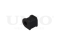 Front stabilizer bushing thumb