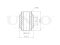Inner rear transverse link silent block thumb
