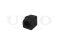 Front stabilizer bushing thumb
