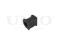Rear stabilizer bushing thumb
