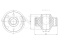 Rear front lower control arm silent block thumb