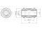 Outer rear control arm silent block thumb