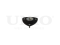 Front shock absorber mount thumb