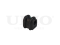 Front stabilizer bushing thumb
