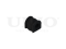 Front stabilizer bushing thumb