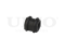 Front stabilizer bushing thumb