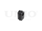 Front stabilizer bushing thumb