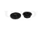 Front shock absorber mount thumb